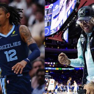 Ja Morant (L), Allen Iverson (R)