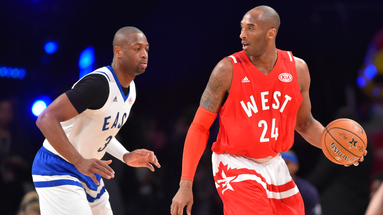 Dwyane Wade and Kobe Bryant