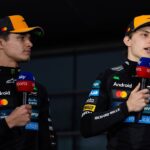 NORRIS Lando (gbr), McLaren F1 Team MCL39, portrait, PIASTRI Oscar (aus), McLaren F1 Team MCL39, portrait during the Formula 1 Heineken Chinese Grand Prix 2025