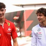 KIMI ANTONELLI Andrea (ita), Junior Driver of Mercedes AMG F1 Team, portrait BEARMAN Oliver, Ferrari Driver Academy, portrait during the Formula 1 Pirelli United States Grand Prix 2024