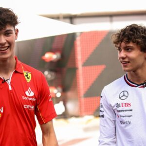 KIMI ANTONELLI Andrea (ita), Junior Driver of Mercedes AMG F1 Team, portrait BEARMAN Oliver, Ferrari Driver Academy, portrait during the Formula 1 Pirelli United States Grand Prix 2024