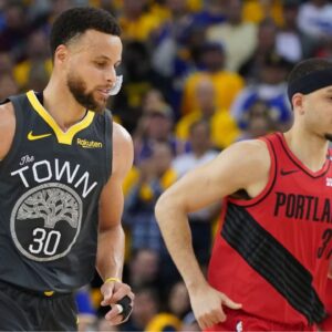 Steph Curry and Seth Curry 2019 WCF