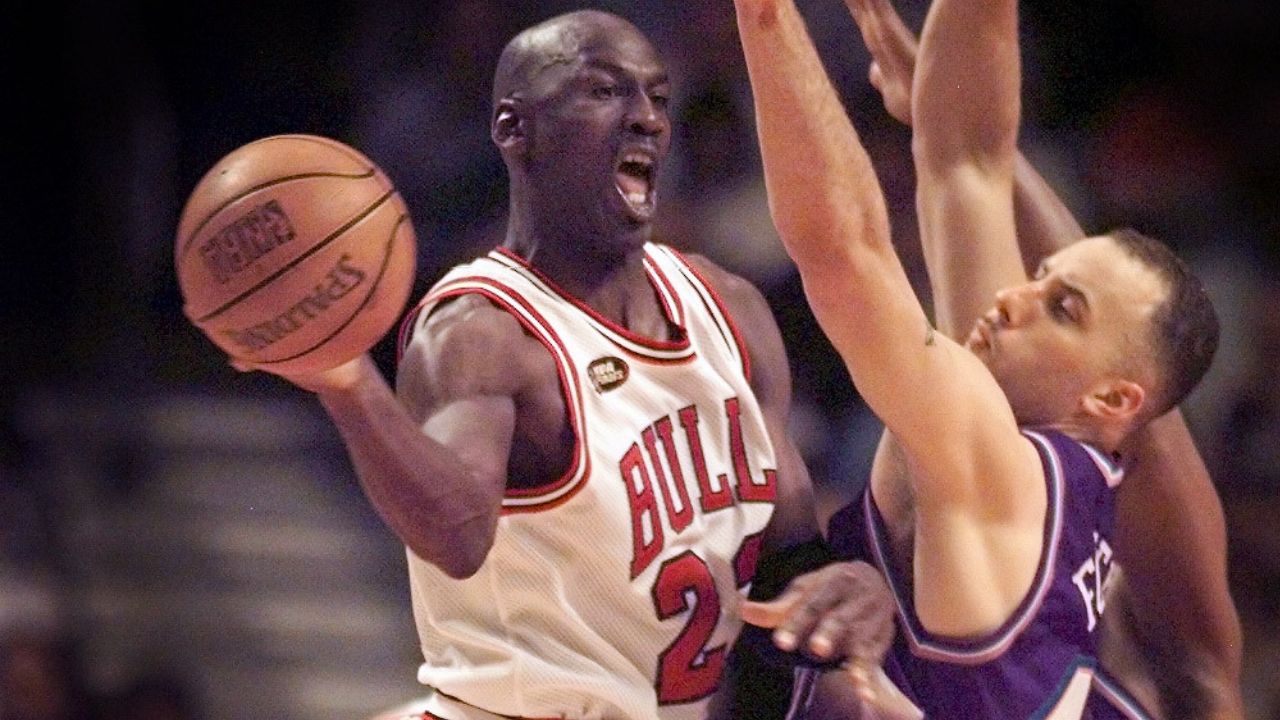 Michael Jordan intensity, Chicago Bulls 1998 Finals