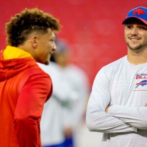 Patrick Mahomes and Josh Allen