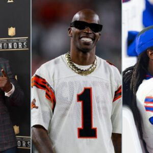 Shannon Sharpe, Chad Johnson and James Cook