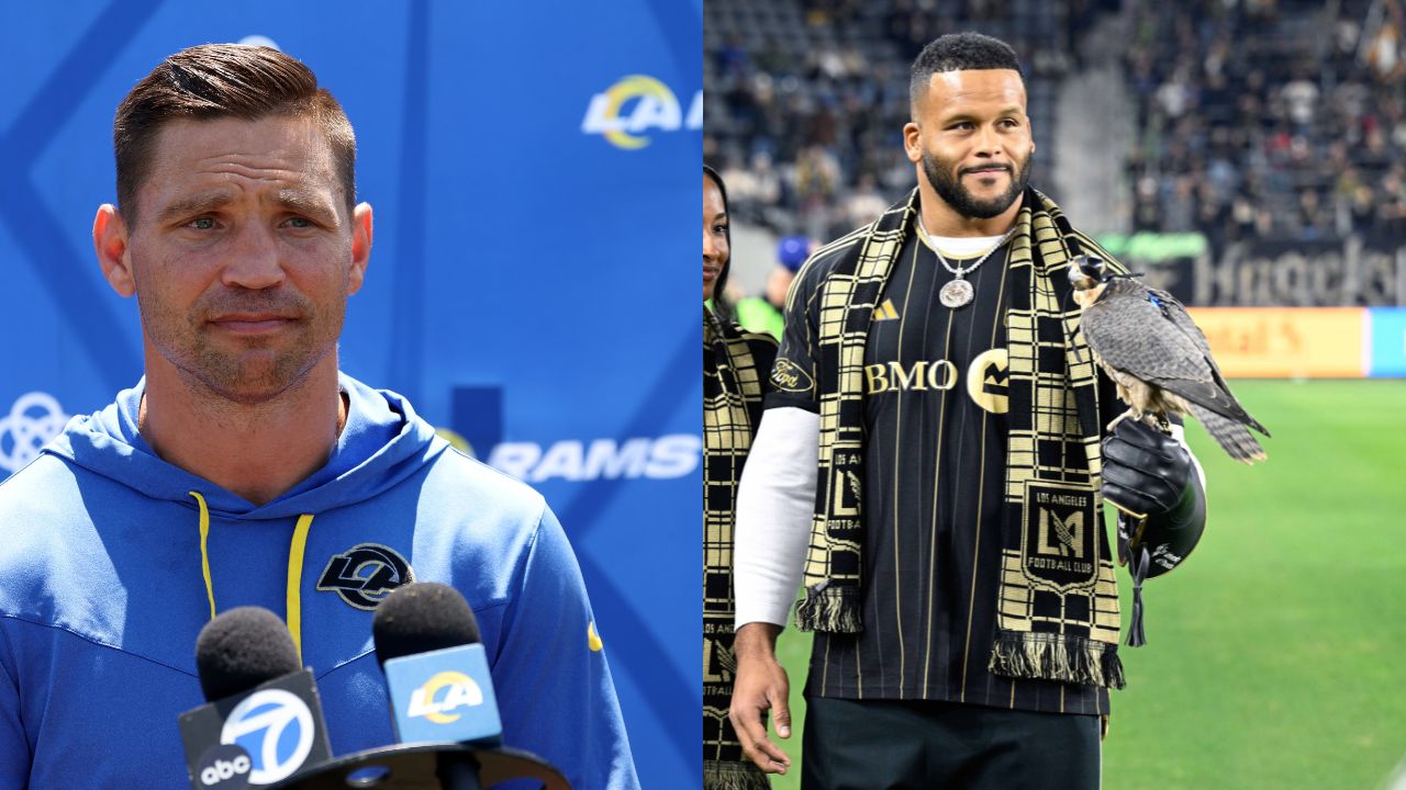 Chris Shula and Aaron Donald