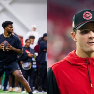 Shedeur Sanders and Brock Purdy