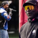 Kendrick Lamar (L), Michael Jordan (R)