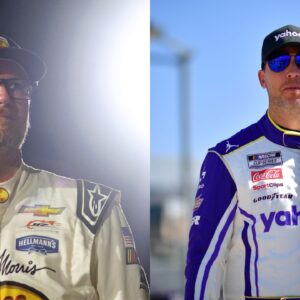 Dale Earnhardt Jr. and Denny Hamlin