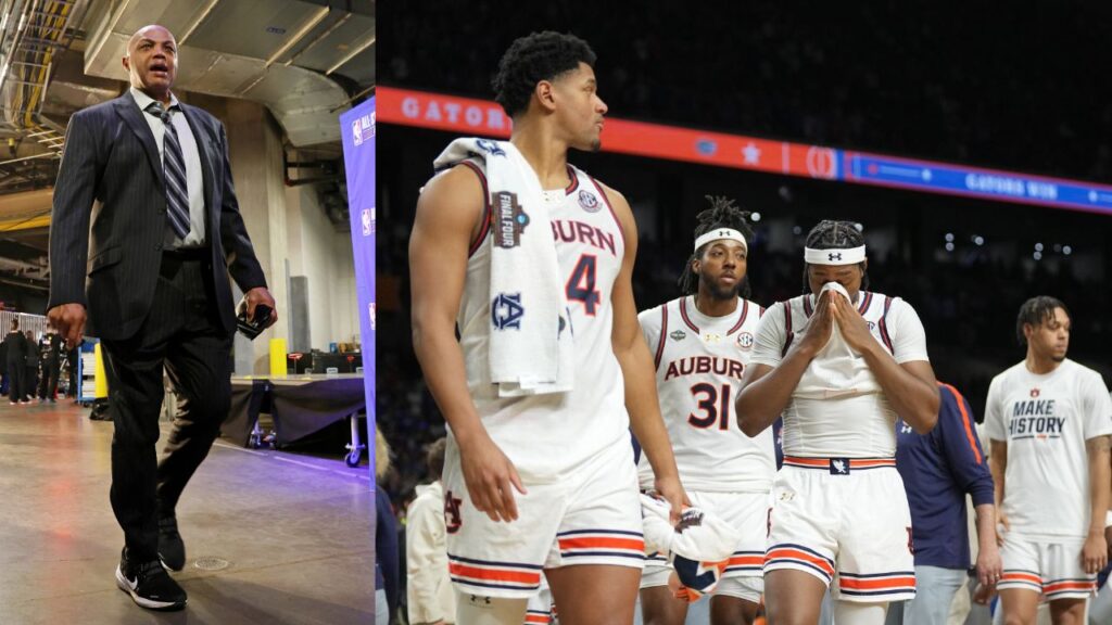 Charles Barkley (L), Auburn Tigers basketball team (R)