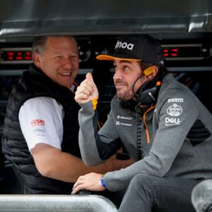 FIA Formula One World Championship, WM, Weltmeisterschaft 2019, Grand Prix of Italy, Zak Brown (USA, McLaren F1 Team), Fernando Alonso (ESP)
