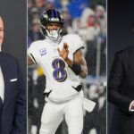 Rich Eisen, Lamar Jackson and Josh Allen