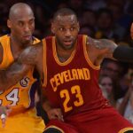 Kobe Bryant and LeBron James, LA v Cleveland