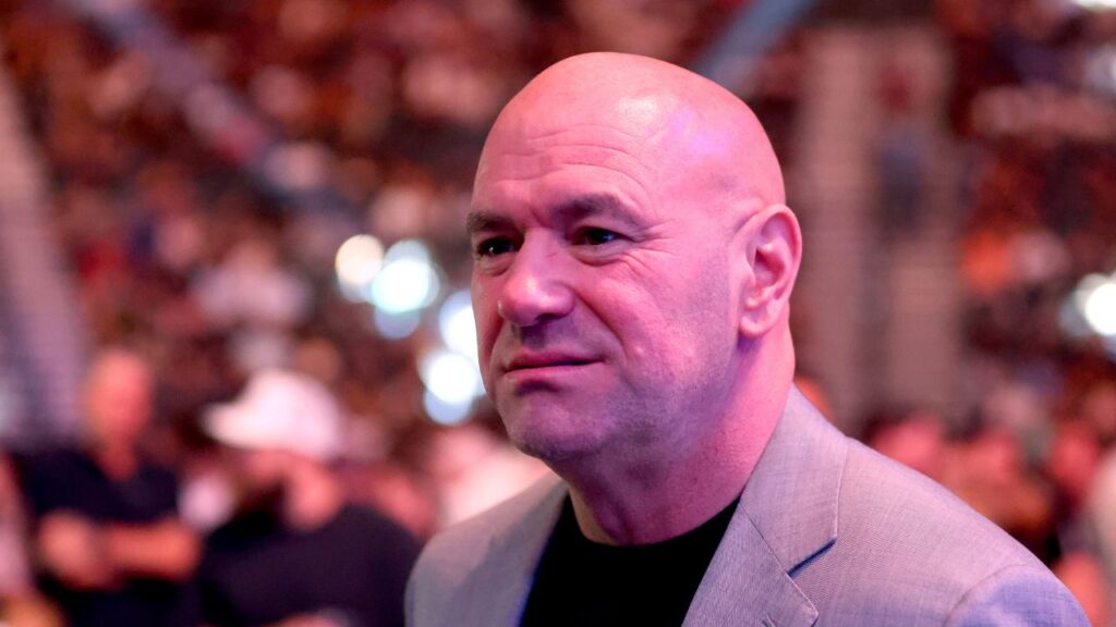 UFC CEO and president Dana White during UFC 303 at T-Mobile Arena.