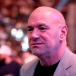 UFC CEO and president Dana White during UFC 303 at T-Mobile Arena.