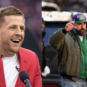 JJ Watt and Jason Kelce