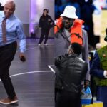 (L) Charles Barkley (R) Shaquille O'Neal, Ernie Johnson