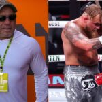 Joe Rogan (L), Tyson Paul (R)