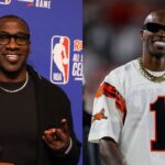 Shannon Sharpe (L) Chad Ochocinco Johnson (R)