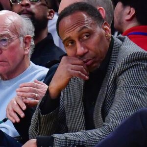 Stephen A. Smith NBA: New York Knicks at Los Angeles Lakers