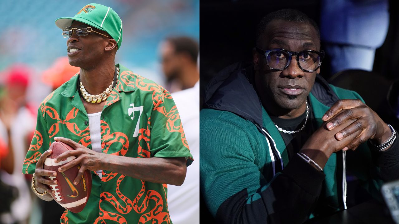 Chad Johnson and Shannon Sharpe