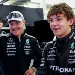 F1 - PRE-SEASON TESTING 2025 - BAHRAIN KIMI ANTONELLI Andrea (ita), Mercedes AMG F1 Team W16, portrait and BOTTAS Valtteri (fin), Mercedes AMG F1 Team Reserve Driver