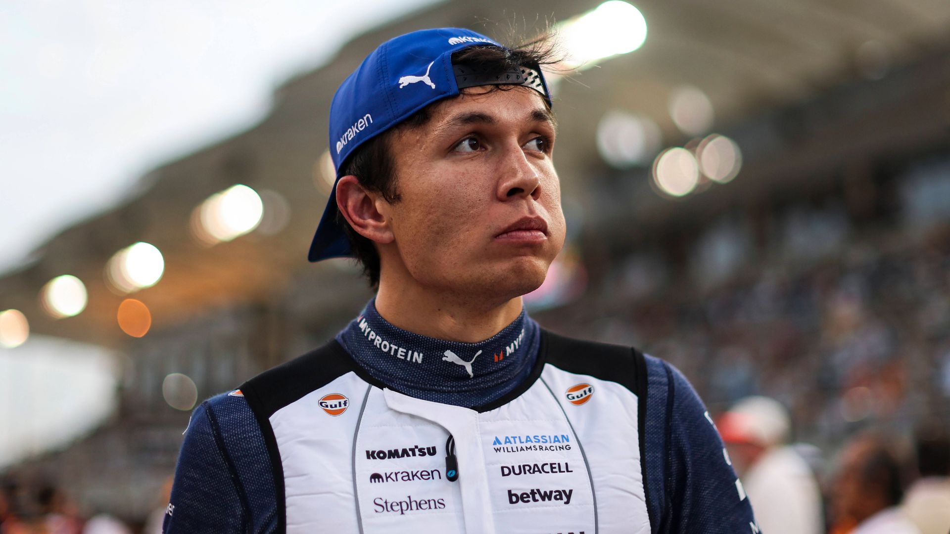 ALBON Alexander (tha), Williams Racing FW47, portrait during the Formula 1 Gulf Bahrain Grand Prix 2025, 4th round of the 2025 FIA Formula One World Championship