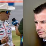 Carson Hocevar (L) & Rodney Childers (R)