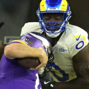 Sam Darnold and Byron Young