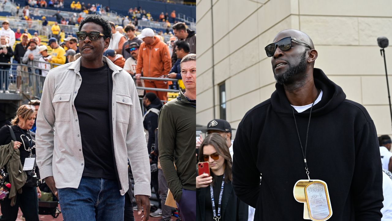 Chris Webber (Left) and Kevin Garnett (Right)