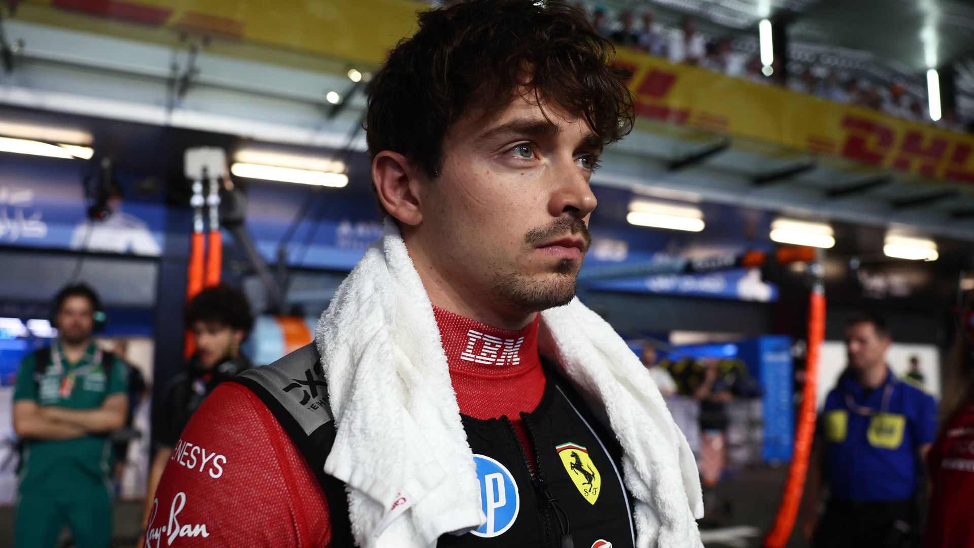 F1 Saudi Arabian Grand Prix 2025 Charles Leclerc of Ferrari ahead of the Formula 1 Saudi Arabian Grand Prix at Jeddah Corniche Circuit in Jeddah, Saudi Arabia on April 20, 2025