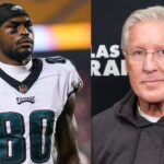 Julio Jones and Pete Carroll