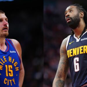 (L) Nikola Jokic (R) DeAndre Jordan