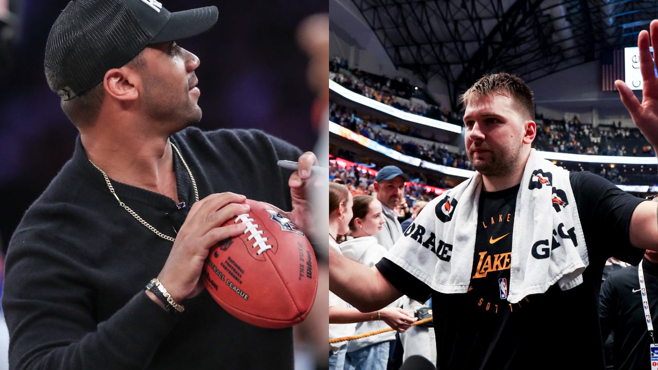 Russell Wilson and Luka Dončić.