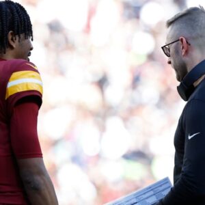 Jayden Daniels and Kliff Kingsbury