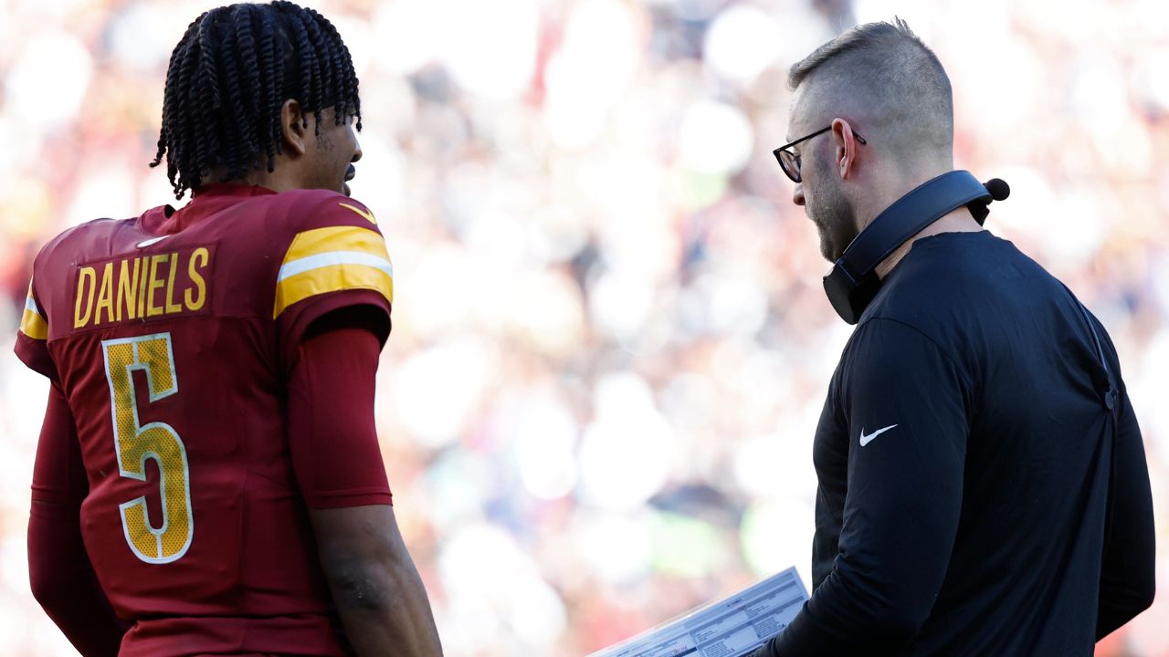 Jayden Daniels and Kliff Kingsbury