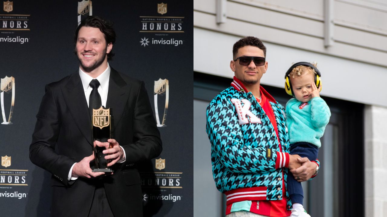 Josh Allen and Patrick Mahomes