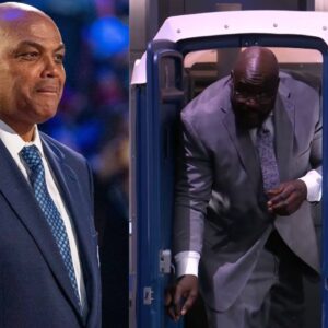 (L) Charles Barkley (R) Shaquille O'Neal