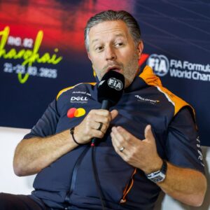 BROWN Zak (usa), CEO of of McLaren Racing, portrait, press conference, PK, Pressekonferenz during the Formula 1 Heineken Chinese Grand Prix 2025, 2nd round of the 2025 FIA Formula One World Championship, WM, Weltmeisterschaft from March 21 to 23, 2025 on the Shanghai International Circuit, in Shanghai, China