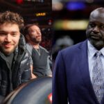 Adin Ross (L) and Shaquille O'Neal (R)