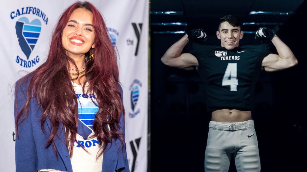 Nina Marie Daniele (L), Dana White III (R)