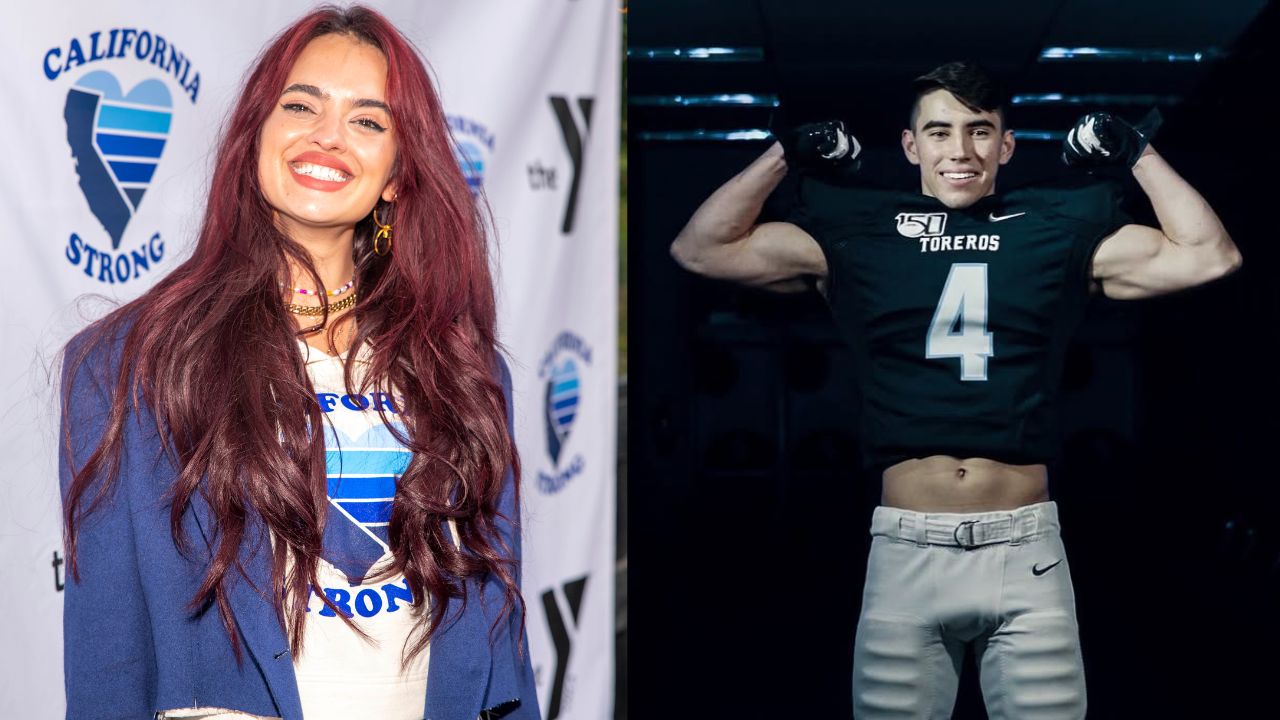 Nina Marie Daniele (L), Dana White III (R)