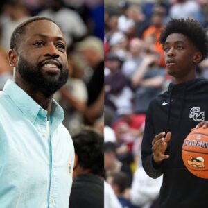 (L) Dwyane Wade (R) Zaire Wade