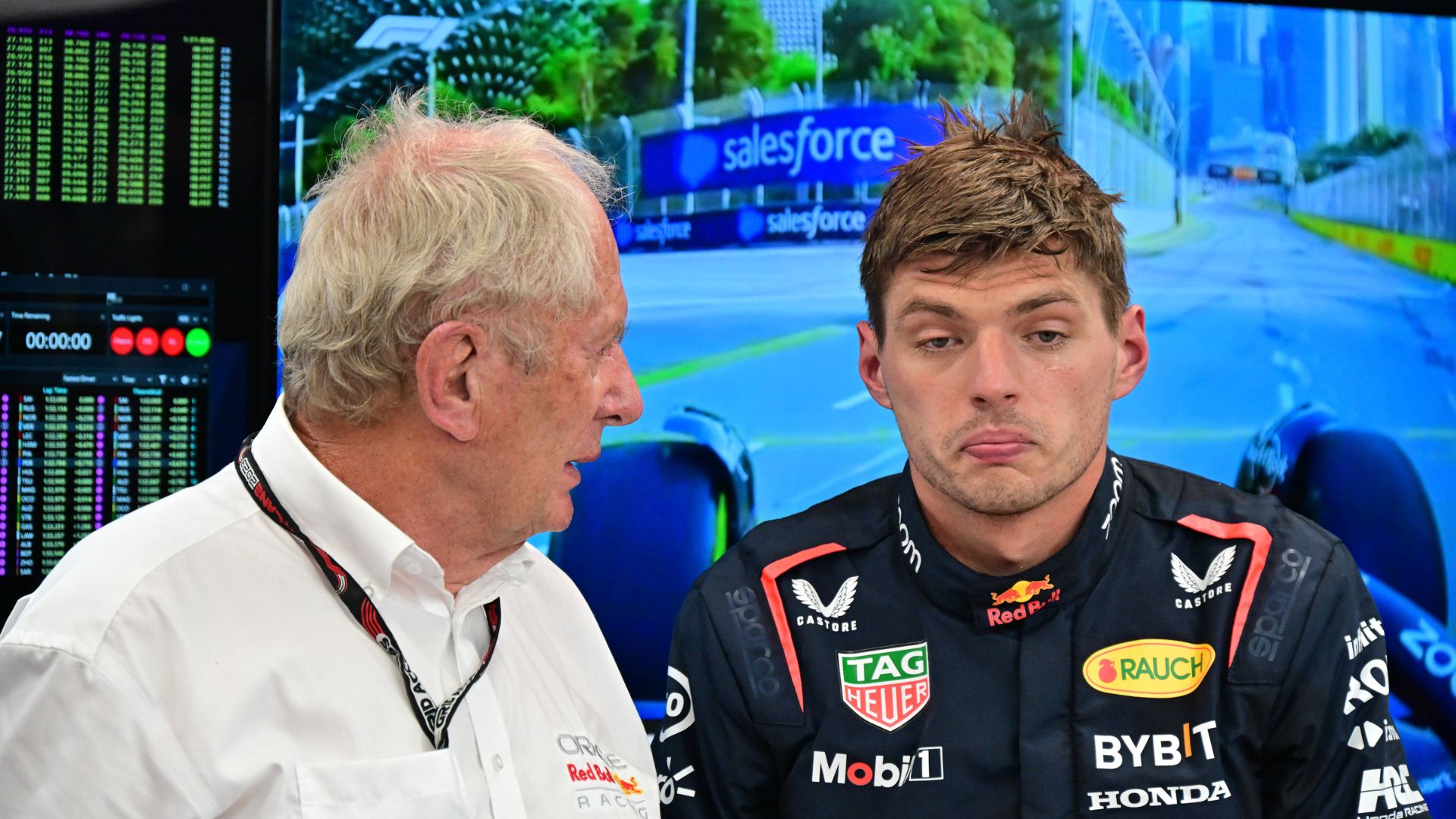 Sport Bilder des Tages Dr. Helmut Marko (AUT, Oracle Red Bull Racing), 1 Max Verstappen (NLD, Oracle Red Bull Racing),