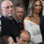 Inauguration of the 47th President US media personality Joe Rogan stands for a benediction after President Donald Trump was sworn in as the 47th US President