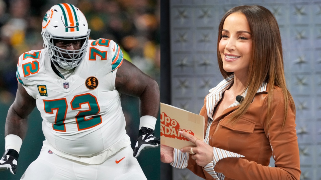 Terron Armstead and Kay Adams