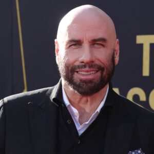 John Travolta at the TCM Classic Film Festival Opening Night: Pulp Fiction on April 18, 2024 at TCL Chinese Theater IMAX in Hollywood, California