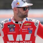Shane van Gisbergen (88) waits for the start during the Goodyear 400 at Darlington Raceway.