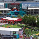 A view of the Miami International Autodrome is being seen during the Formula 1 Crypto.com Miami Grand Prix 2024 in Miami, USA, on May 3, 2024