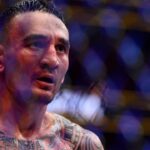 MAX HOLLOWAY (26-7) of Waianae, Hawaii defeats JUSTIN GAETHJE (26-5) of Denver, CO by KO (right hand) at 4:59 of round 5 during UFC 300